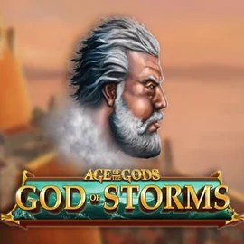 Age Of The Gods: God of Storms game by Playtech – logo hosted on Luna Casino