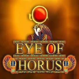 Eye of Horus slot logo by RTG (Reel Time Gaming) at Luna Casino