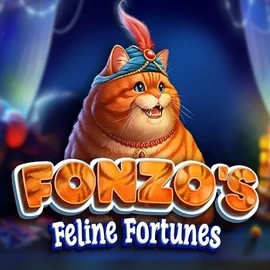 Fonzos Feline Fortunes slot logo by Pragmatic Play at Luna Casino