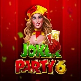 Joker Party 6 by Greentube, showcased at luna-casinos.es – game logo