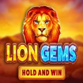 Lion Gems Hold and Win by Playson, showcased at luna-casinos.es – game logo