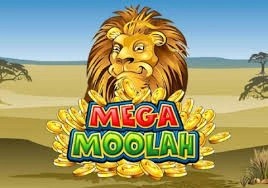 Mega Moolah slot casino game by Games Global – featured logo at Luna Casino