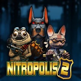 Nitropolis 2 logo by ELK Studios at Luna Casino