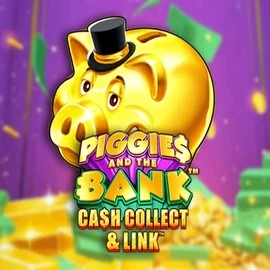Slots logo of Piggies And The Bank Cash Collect & Link from Origins at Luna Casino