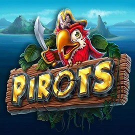 Pirots slot logo by ELK Studios at Luna Casino