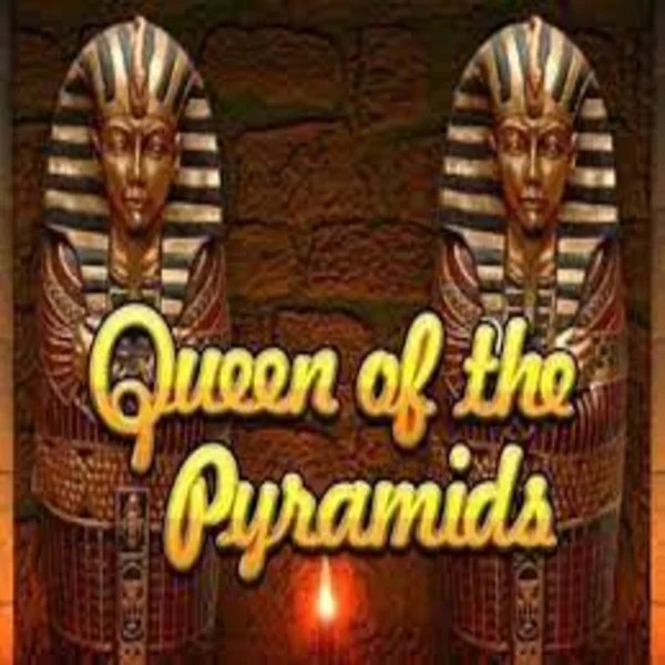 Queen of the Pyramids logo – Slots by Playtech at Luna Casino