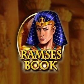 Official Slots logo: Ramses Book Deluxe by Gamomat at Luna Casino