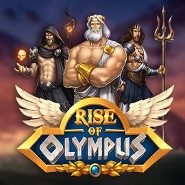 Slots logo of Rise of Olympus from Play'n GO at Luna Casino